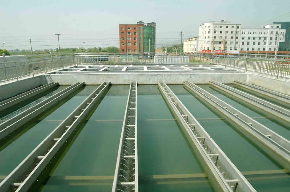 二水厂反映沉淀池